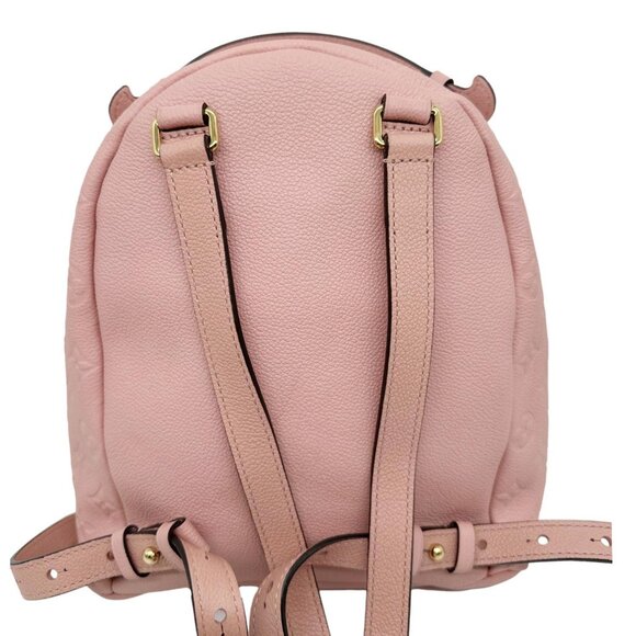Louis Vuitton Sorbonne Monogram Empreinte Leather Backpack Pink - Picture 3 of 11